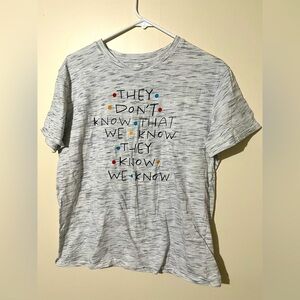 Women’s gray Friends T shirt